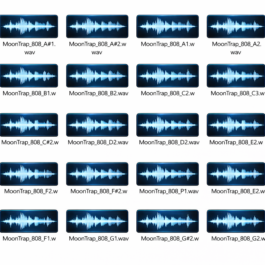 Download Moon Trap Detroit Sample Bank β Deep 808 Sub Bass Pack - Image 2